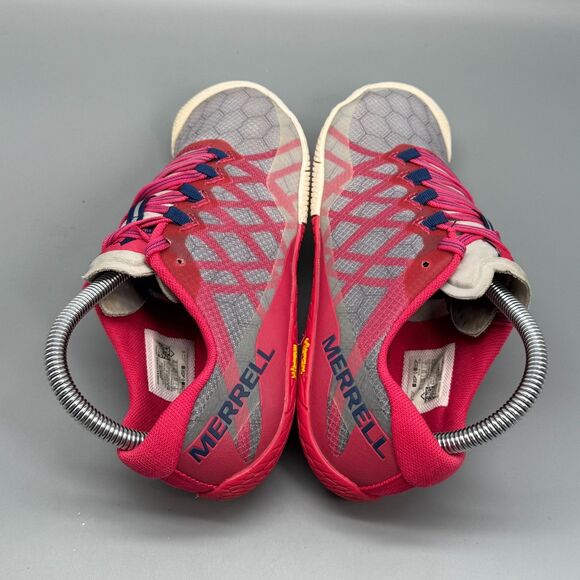 Merrell Vapor Glove 3 Women's 8 Pink Barefoot Trail Running Sneakers Low Top - Picture 6 of 10
